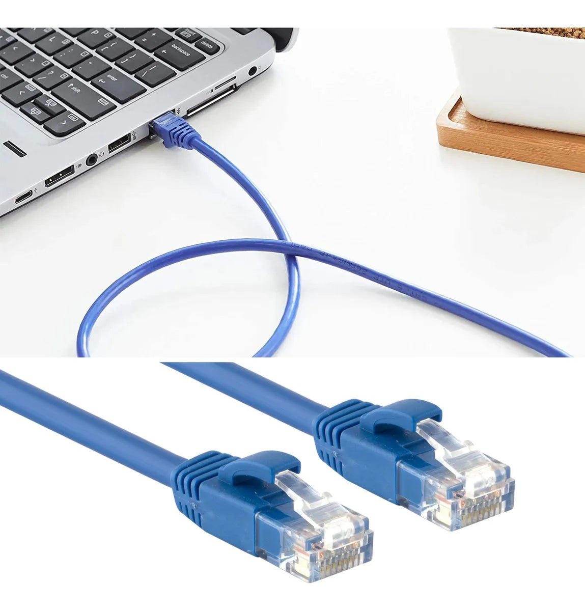 Cable De Red Cat6 De 15 Metros RJ45 Alta De Datos