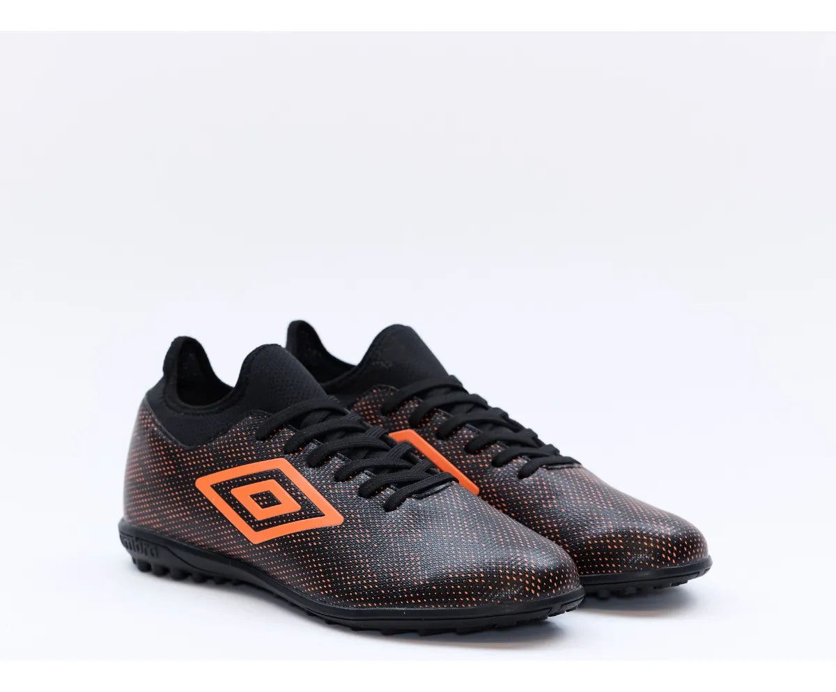 Zapatillas Hombre Umbro Fútbol Naranjo Veloce Lt Iv Tf