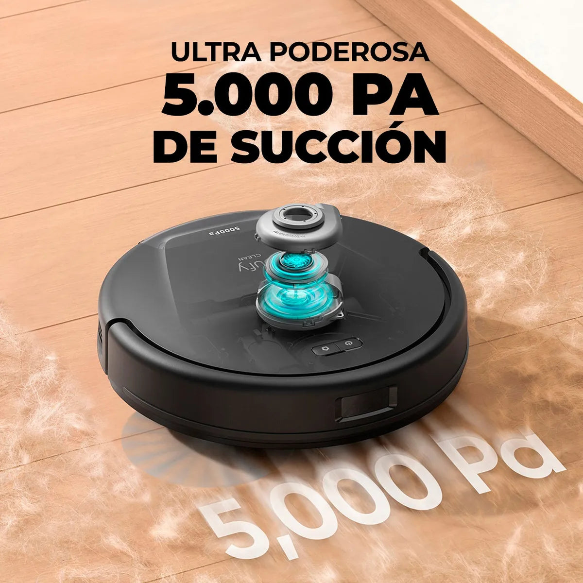 Aspiradora Robot Eufy L60, 5000 Pa, Navegación por Láser iPath 110V