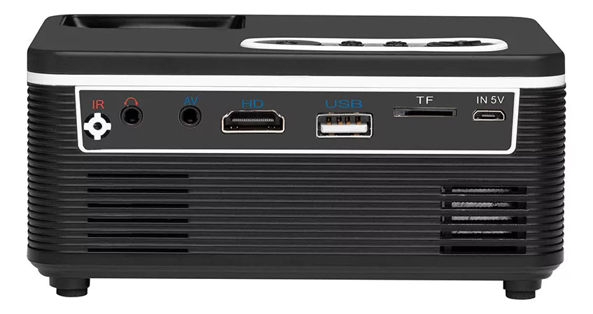 Puerto De Proyector Led Portátil De Oficina 1080p Para Hogar