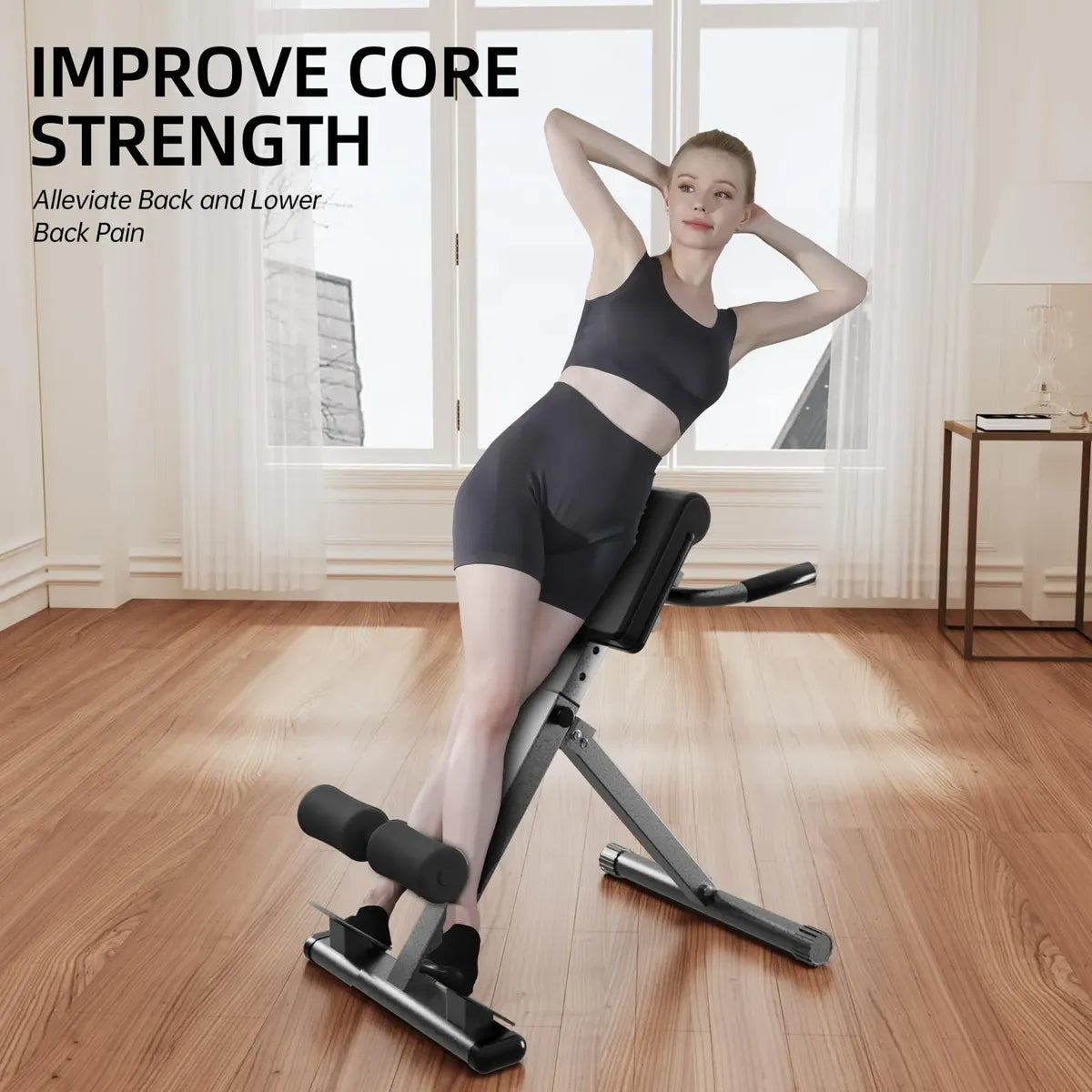 Silla Romana Hyperextension Fitks360 SF-BH6629 Ajustable