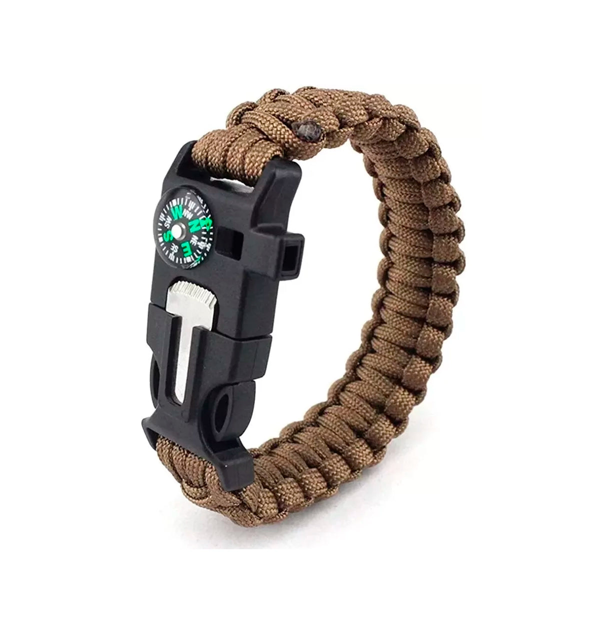 Pulsera Paracord Treking Y Escalada Supervivencia 5 En 1 Coy