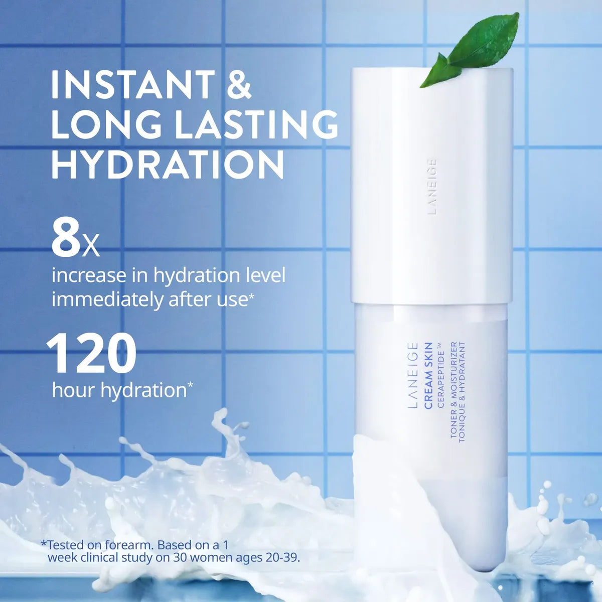 Tónico e Hidratante Laneige Cream Skin Cerapeptide™ Refiner 50 ml