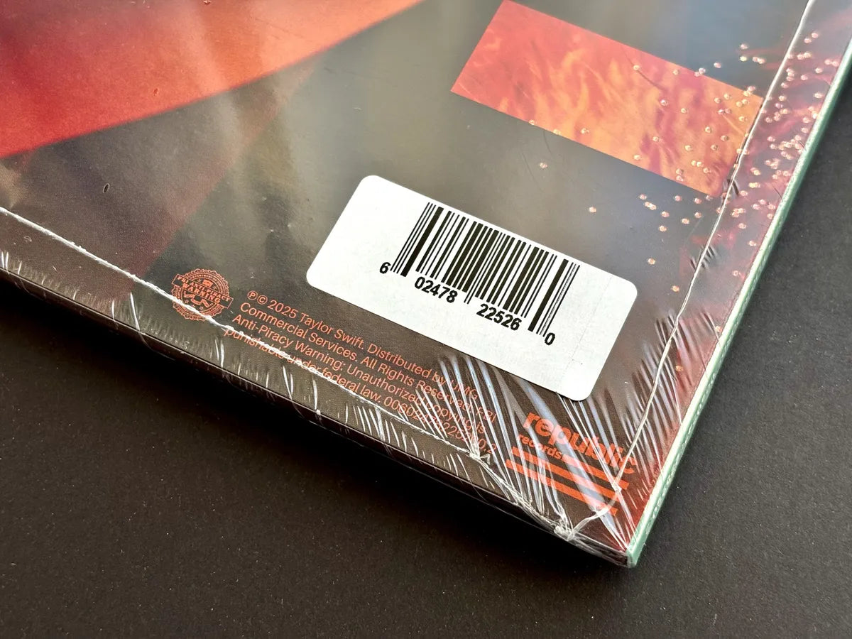 Taylor Swift - The Life Of A Showgirl: Sweat And Vanilla Perfume - Vinilo (lp) Portofino Orange Glitter