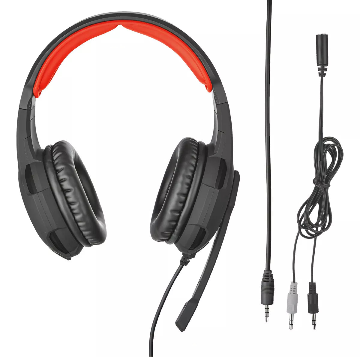Audífonos y mousse Gamer Trust Gxt 784 Negro