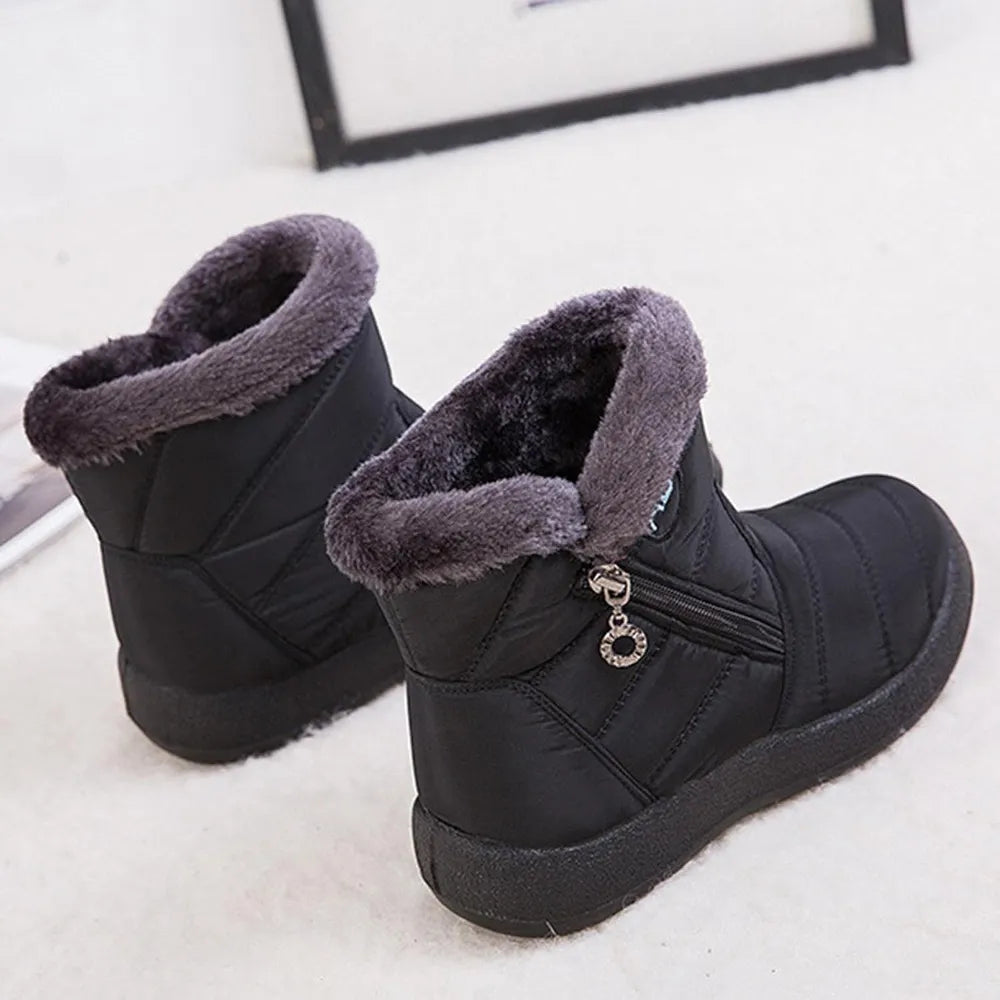 Botas impermeables forradas con chiporro en interior