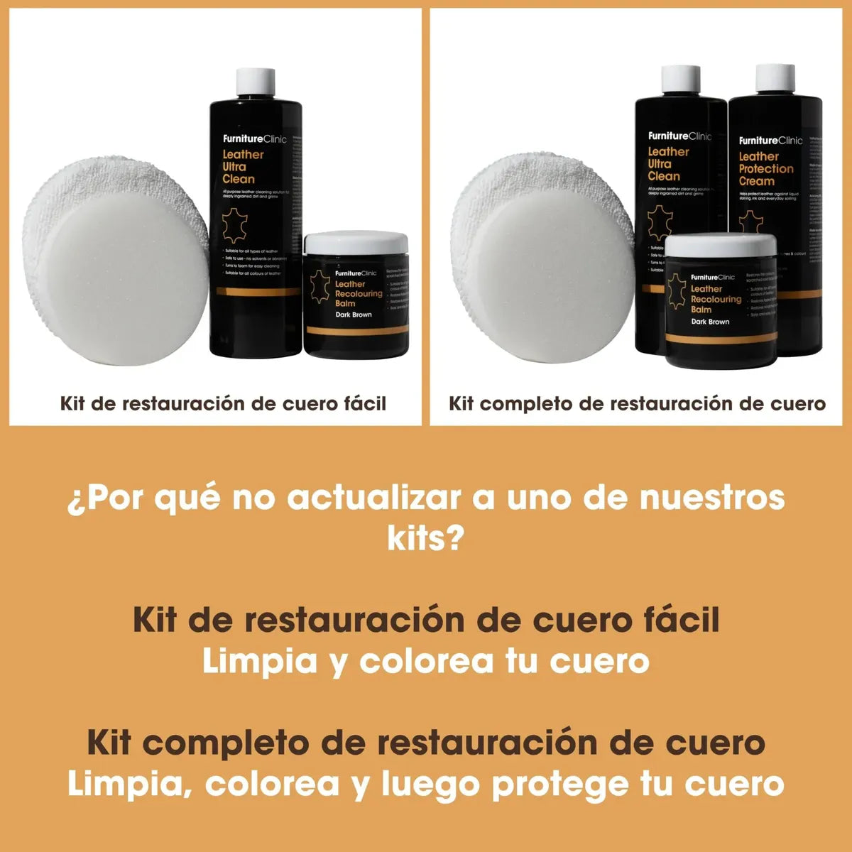 Bálsamo Recolorante Para Piel Furniture Clinic Ivory Dye