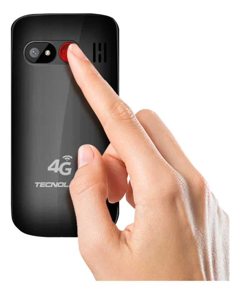 Celular Senior Tecnolab Shell Sos 4g 1.77 Pulgadas