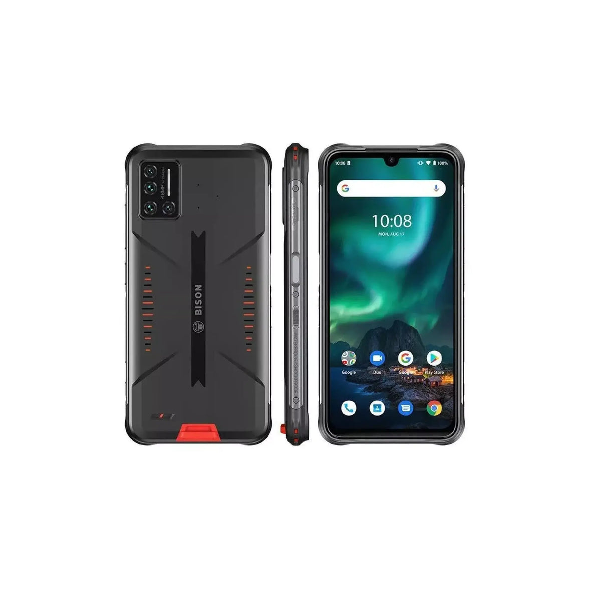 Umidigi Bison (2021) Dual Sim 128 Gb Lava Orange 8 Gb Ram