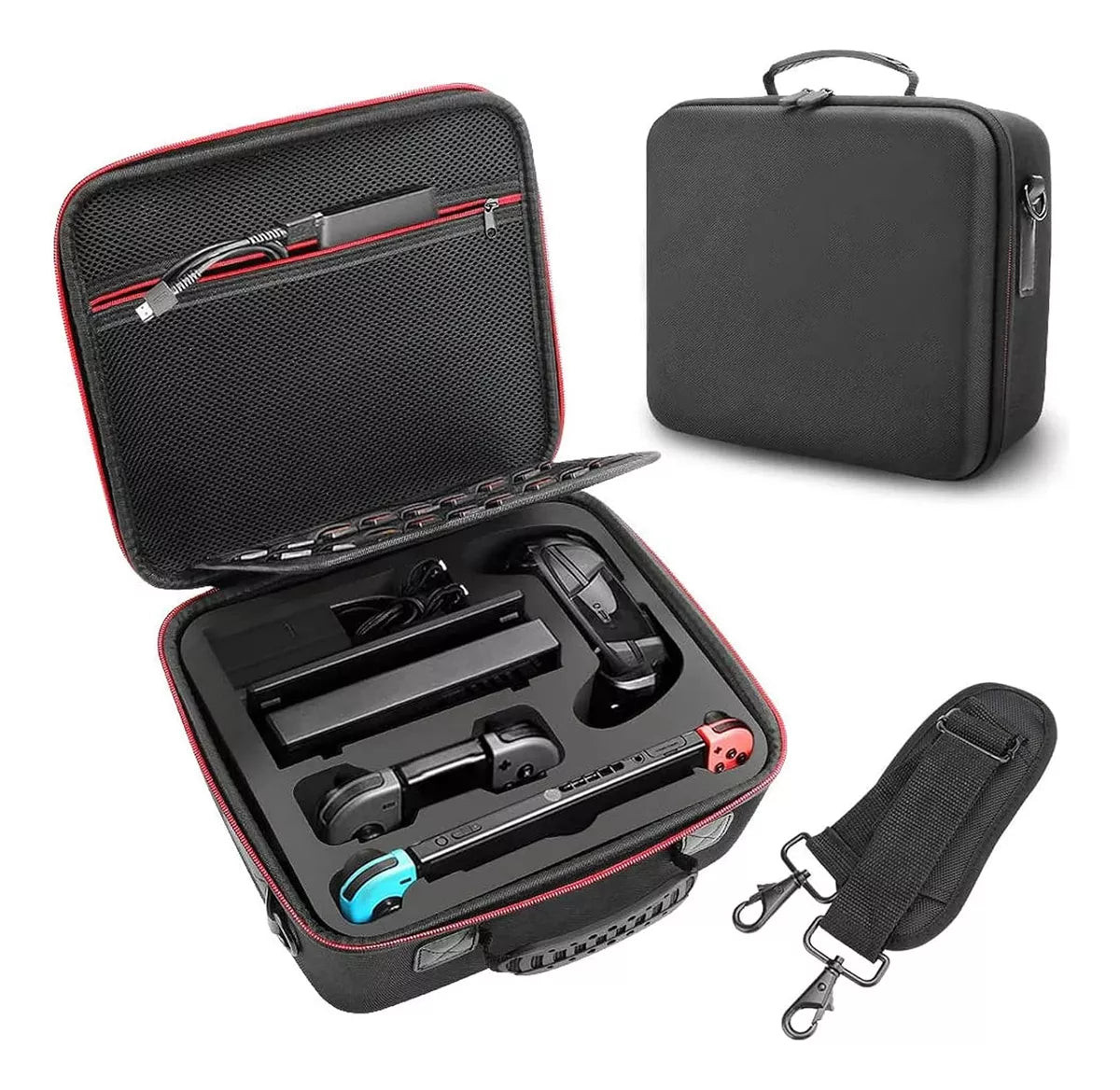 Maleta Funda Para Nintendo Switch Consola Correa De Hombro