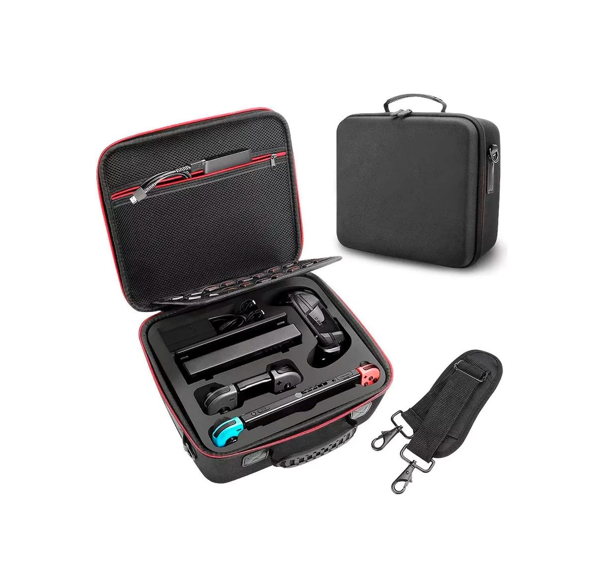 Maleta Funda Para Nintendo Switch Consola Correa De Hombro