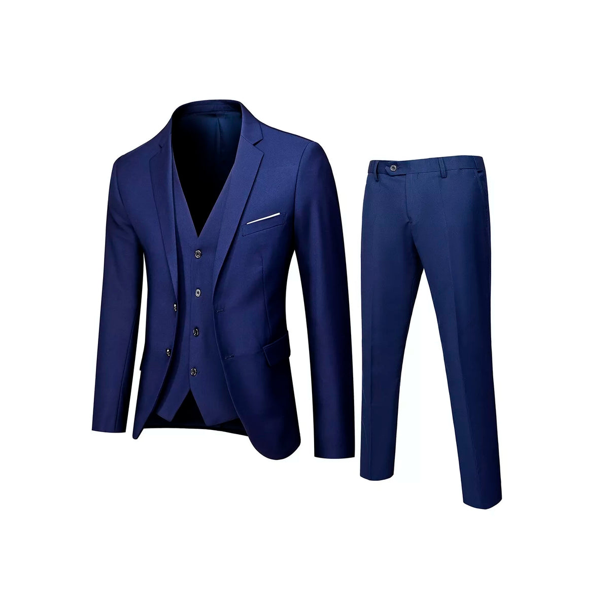 Traje Slim de tres piezas para hombre ideal Fiestas