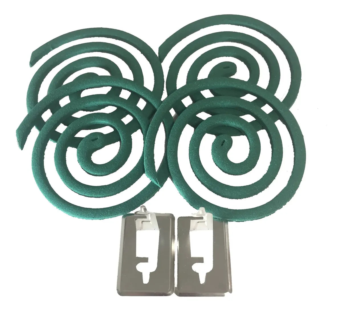 Espirales Repelentes para Mosquitos W4W Outdoor | Pack de 12 Espirales + 6 Soportes