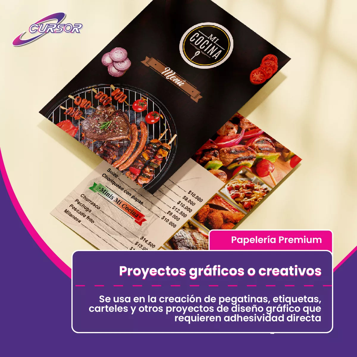 Papel Adhesivo Glossy Antioxido A4 - 115g - 100 Hojas