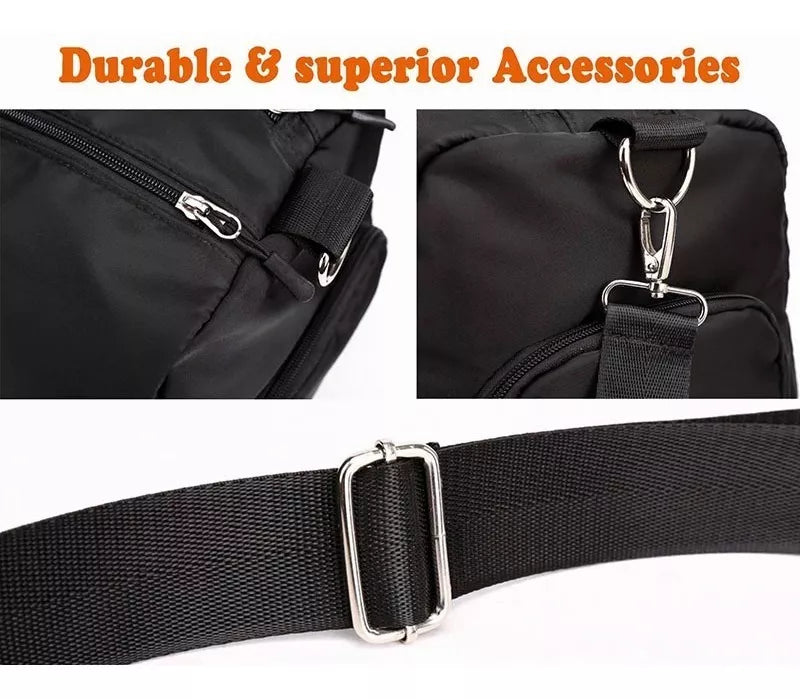 Bolso Deportivo Para Viaje Tela Impermeable Gym