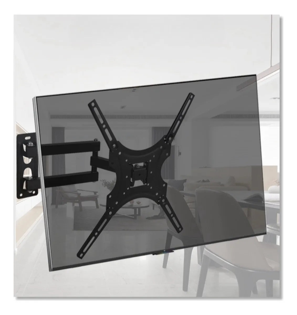 Soporte Pared Tv 14-55 Pulgadas 120 Grados Extendible