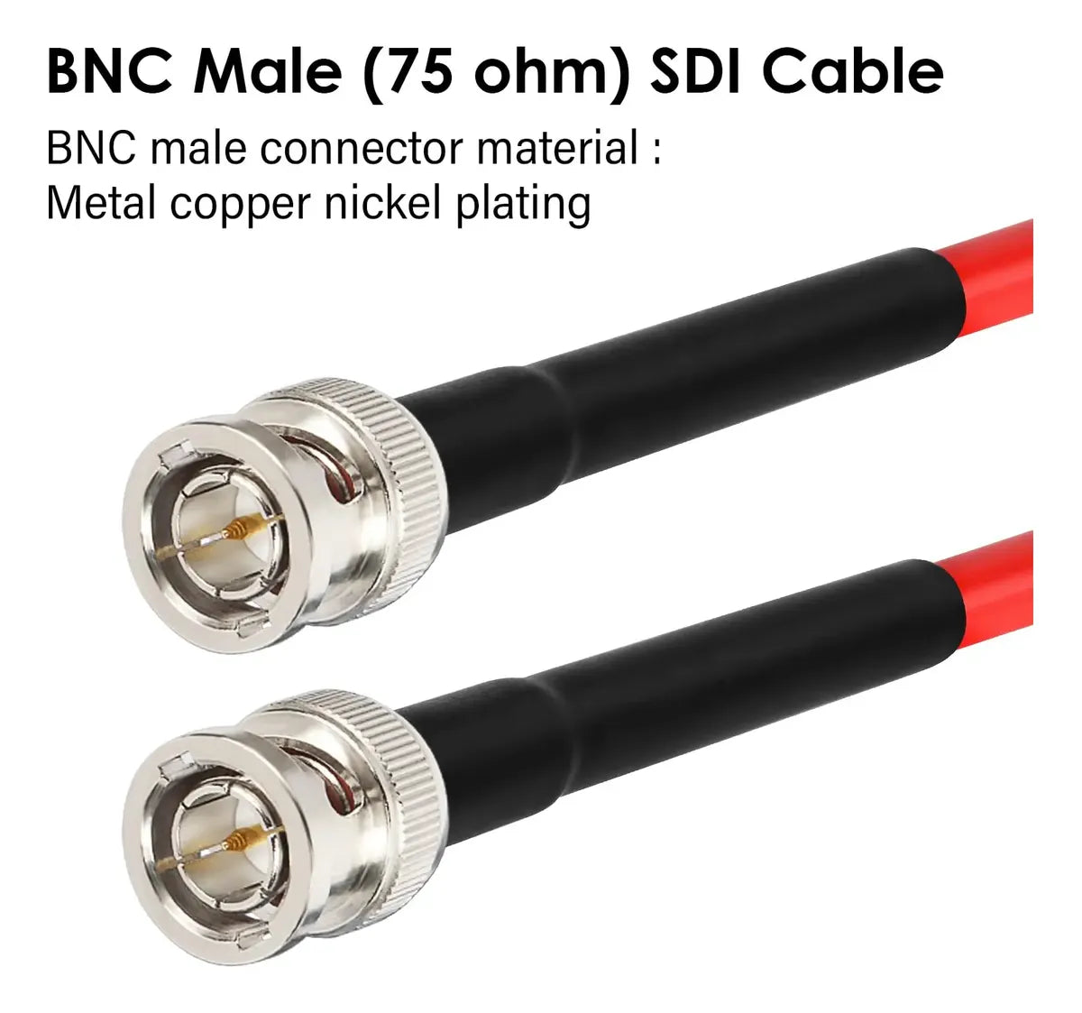 XRDS-RF Cable SDI HD-SDI BNC Macho 75 Ω RG59 – 60 Metros