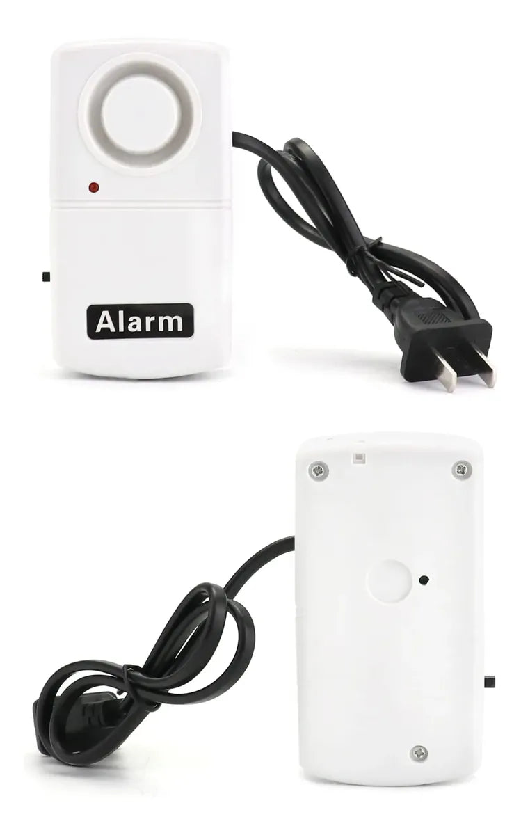 Alarma de Corte de Energía QWORK 120 dB con Indicador LED – Pack de 2