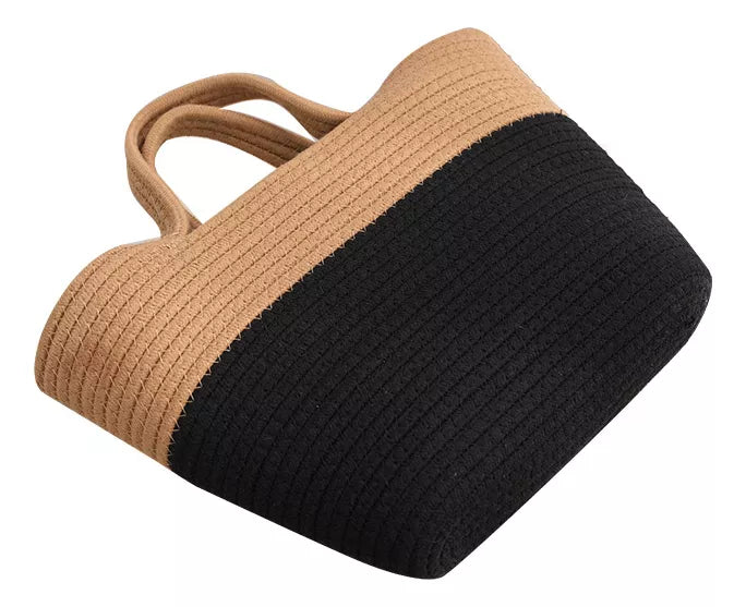 Bolso De Hombro De Paja Tejida Playa Bolso Tote Damas