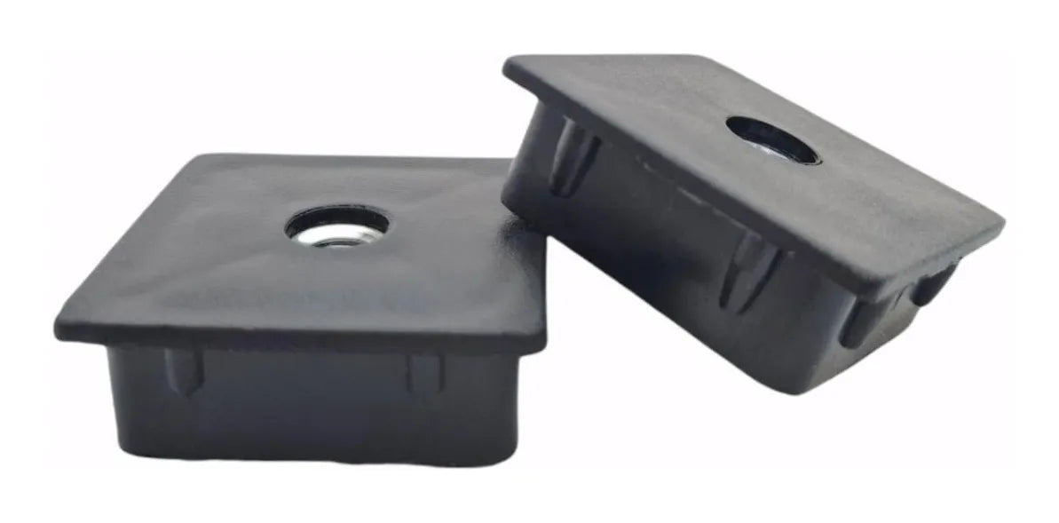 Regatón Plástico 40x40mm Regulable 3/8'' (pack 10 Unidades)