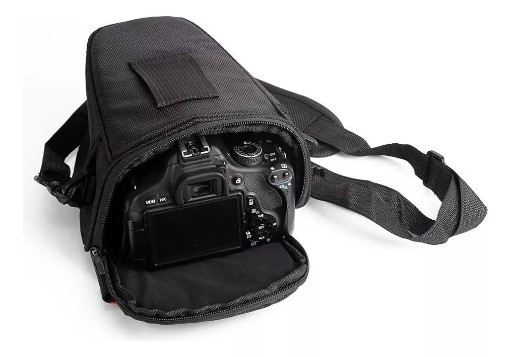 Bolso Cámara Fotográfica Y Lente Dslr Antigolpes Para Canon
