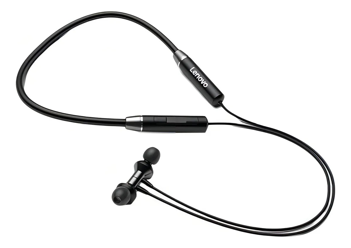 Auricular Inalámbrico Bluetooth Lenovo He05 Negro Running