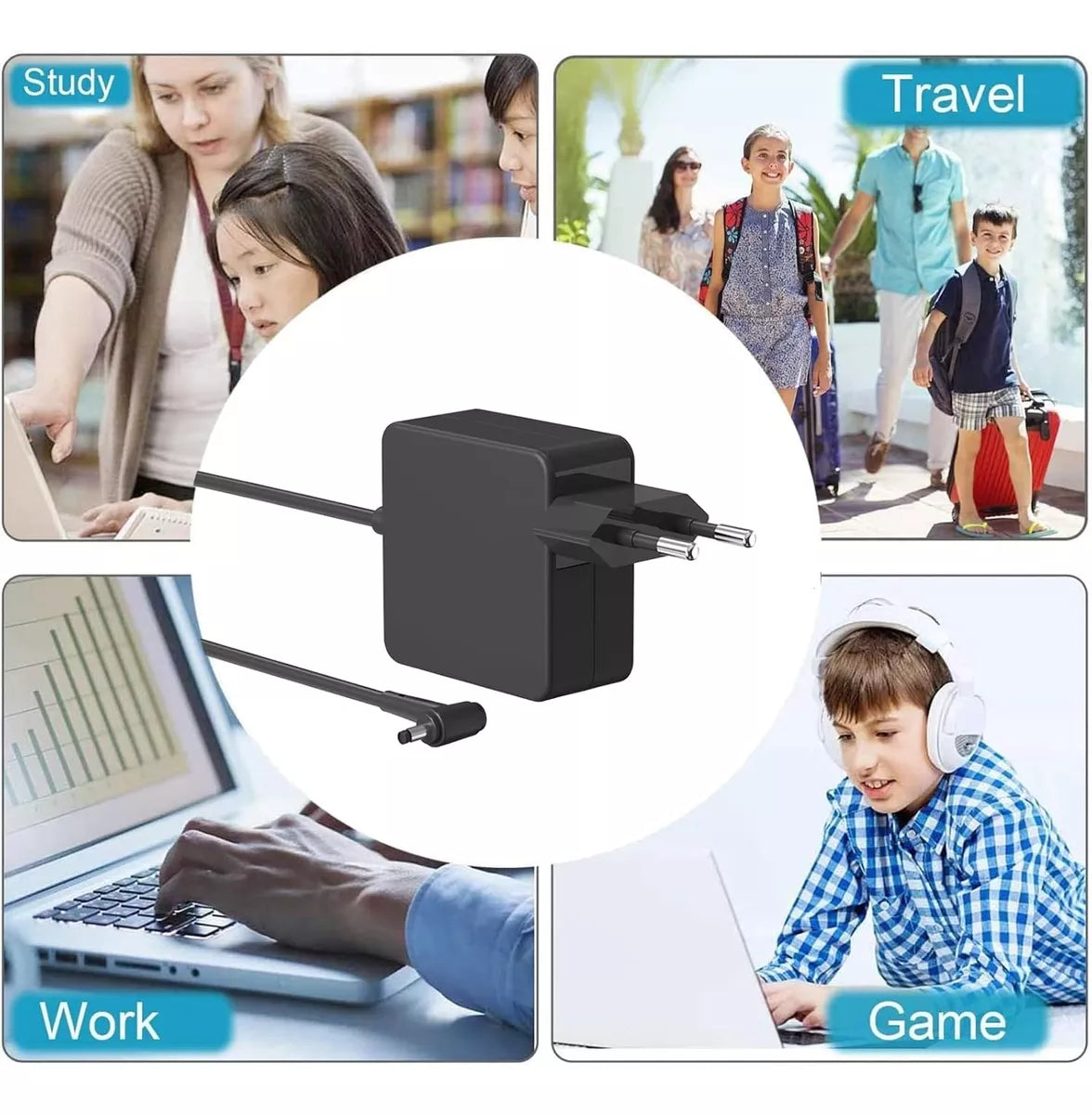 Cargador Para Asus 19v 1.75a 33w Plug 4.0x1.35mm