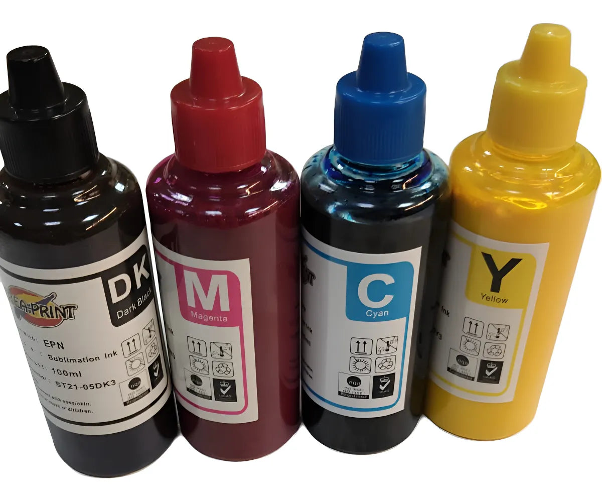 Tinta Para Sublimacion Pack 4 Col Calidad Premiun 100 Cc