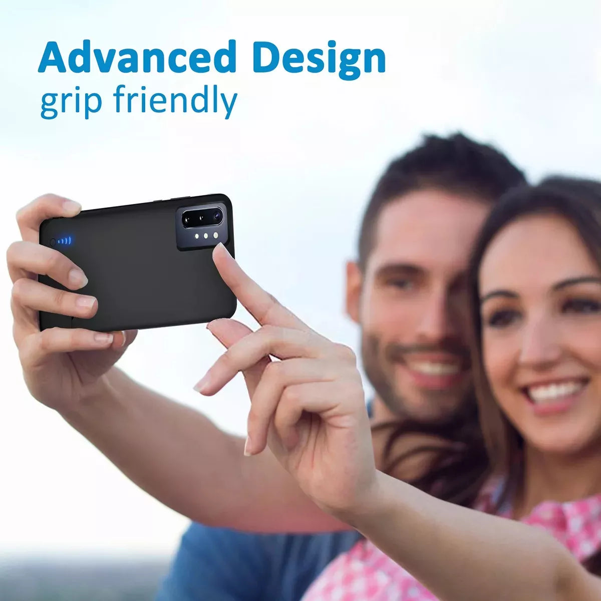 Carcasa Cargador Batería Para Samsung Galaxy S22 Plus 5000mah