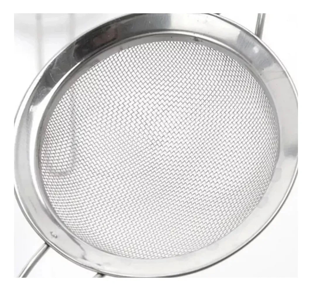 Set 3 Coladores Acero Inoxidable 10, 8,5, 7cm