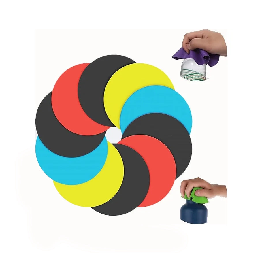 10pk Posavasos Goma Abrir Tarros Almohadilla Para Orejas