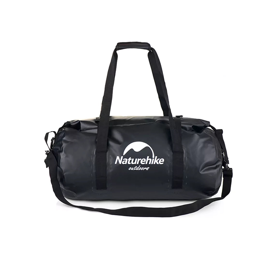 Bolso Impermeable Naturehike Duffel Negro 60litros