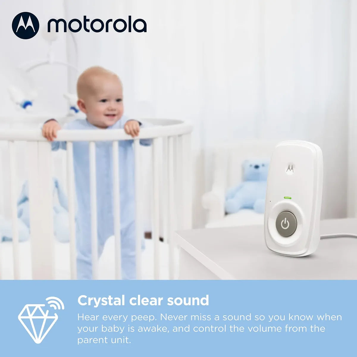 Monitor De Audio Para Bebés Motorola Nursery Am21