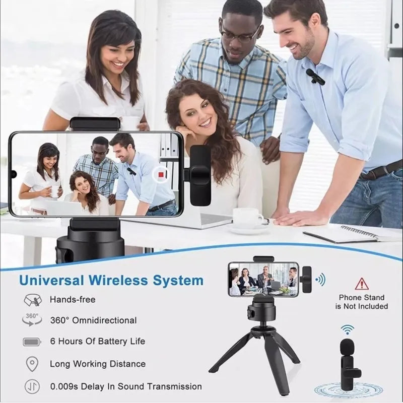 Micrófono Lavalier Inalámbrico Type-c Para Android