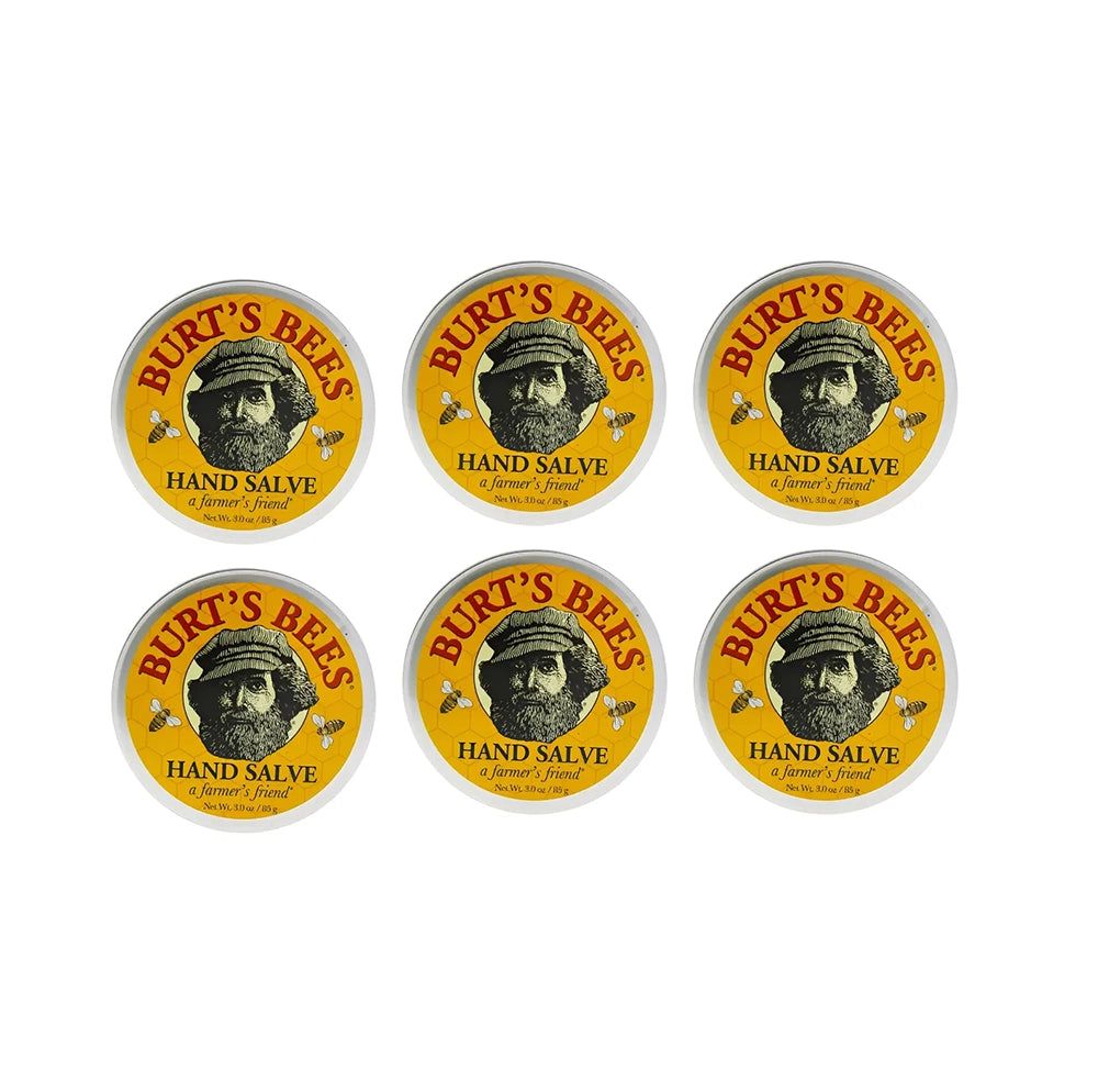 Pack 6 Bálsamos para Manos Burt's Bees Hand Salve 85 g