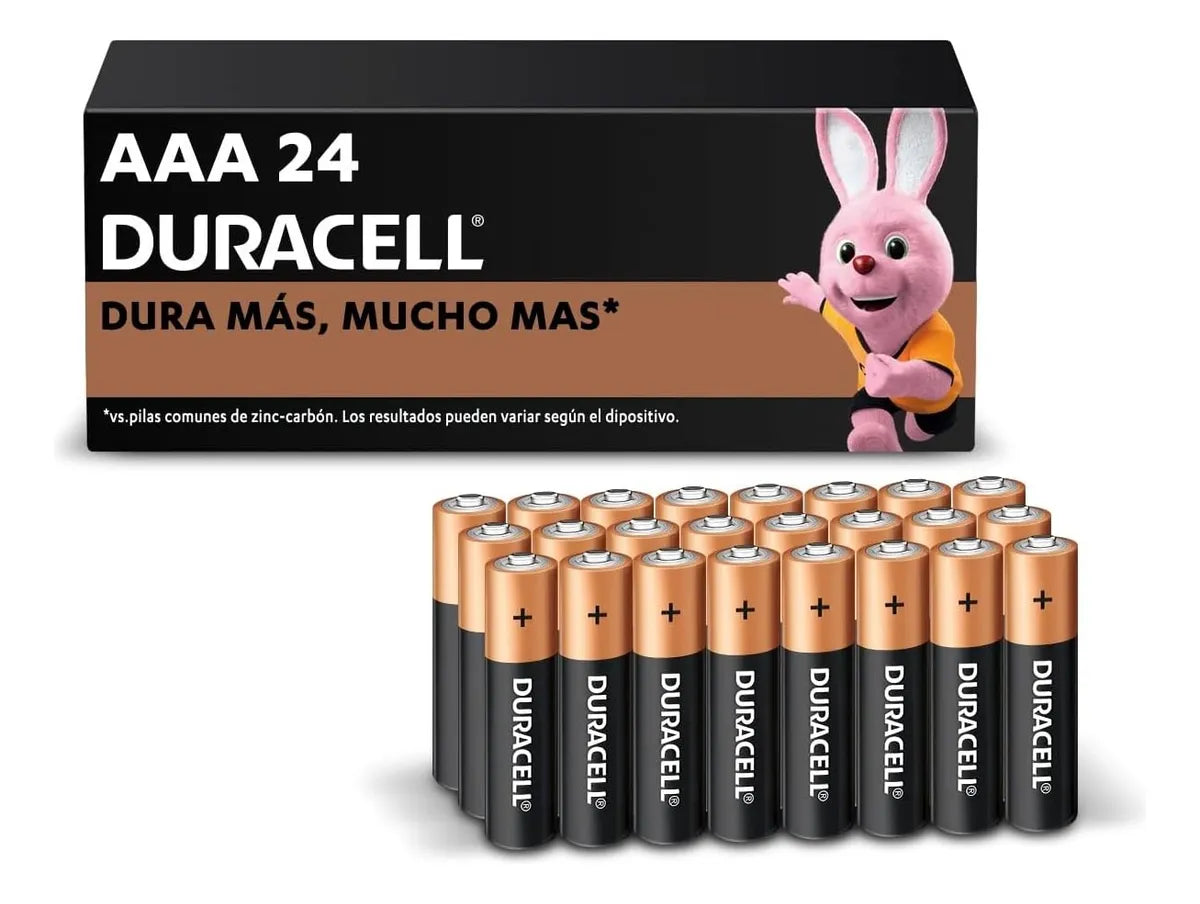 Pack 24 Pilas Duracell Aaa Alcalina Caja