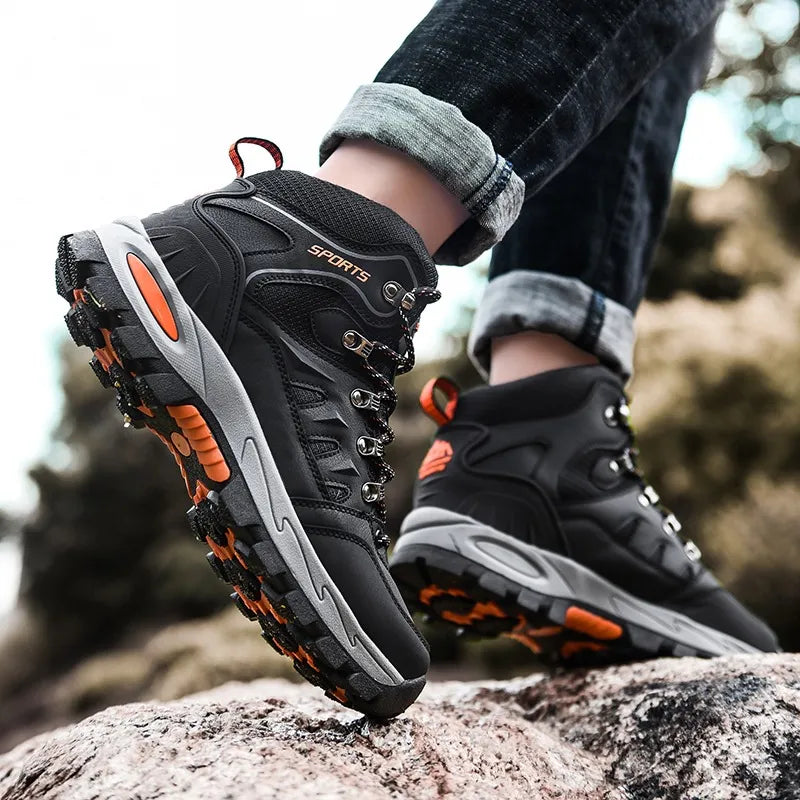 Botas de Hombre caña alta para montañismo