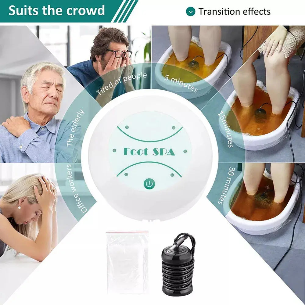 Máquina de Limpieza Iónica para Pies Detox Foot Spa