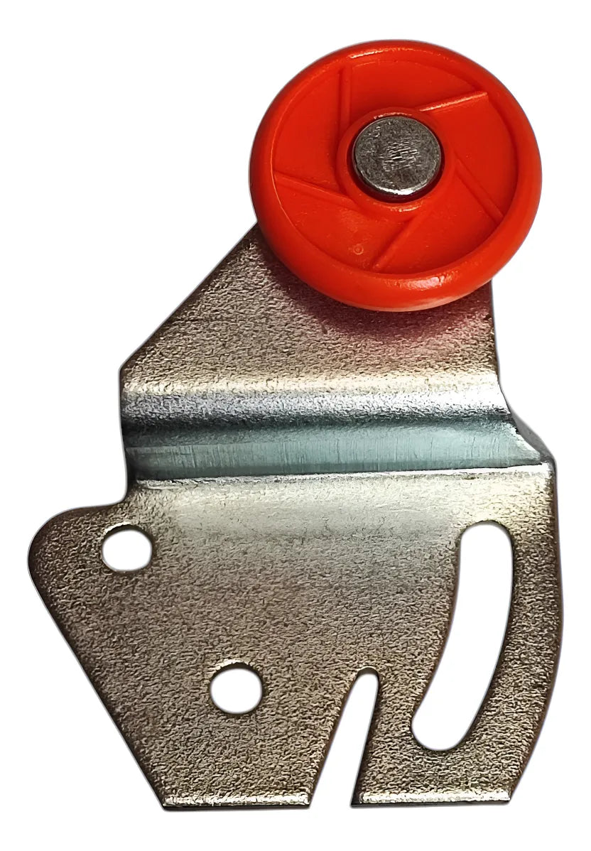 Sistema De Carro Rueda Corredera Puerta Closet Simple D7-d14 Naranja
