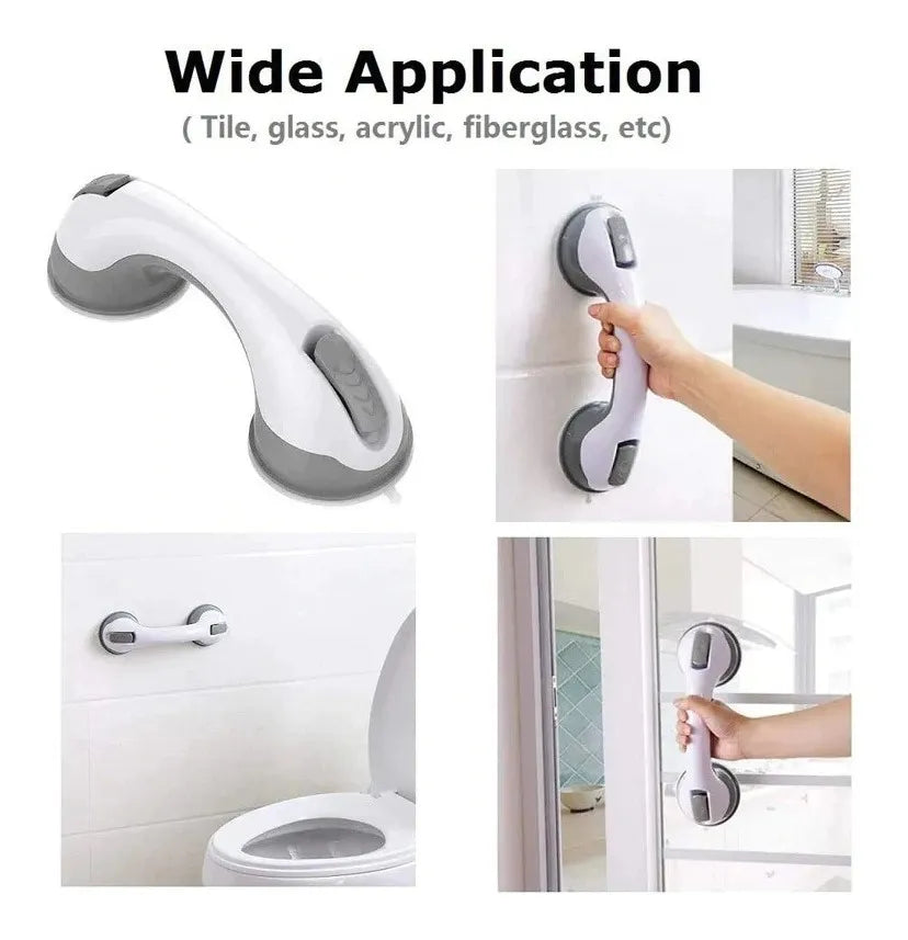 Pack de 2 Agarraderas Manilla Seguridad Ducha Baño Barra de Seguridad