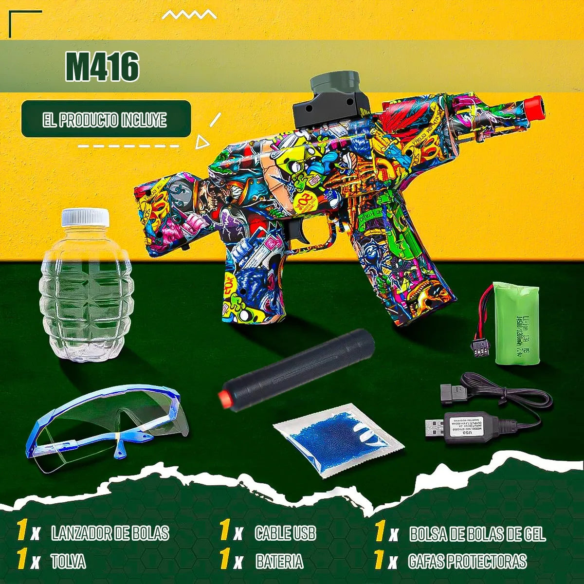 Pistolas De Hidrogel Pistolas De Juguetes Pistola Automatica