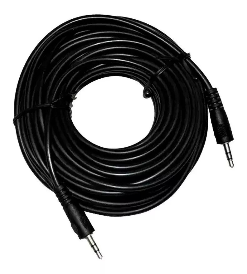 Cable Auxiliar 5 Metros Jack 3 Mm Cable De Audio 1x1