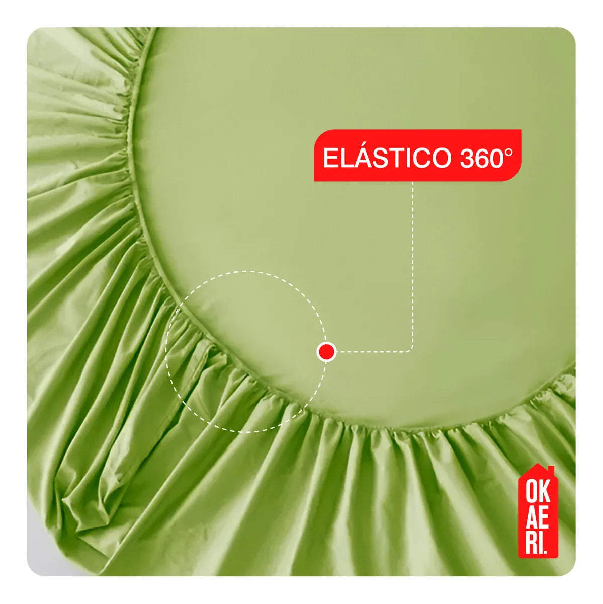 Juego De Sábana 200 Hilos Okaeri 2 Plazas - 4 Piezas