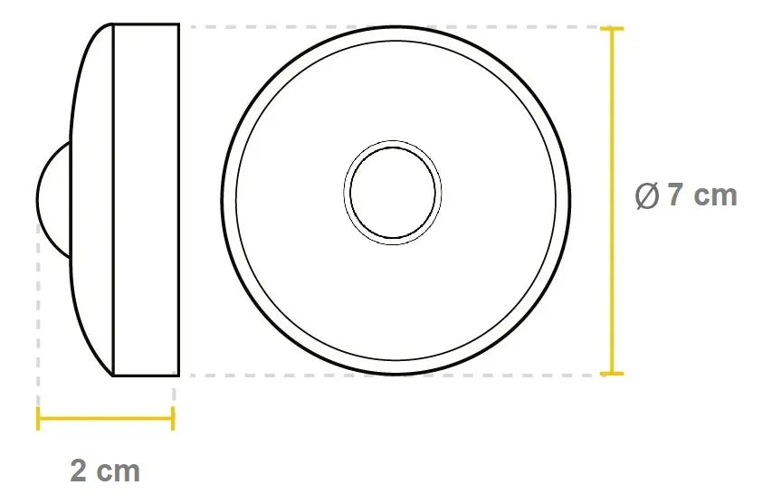 Pack 3 Sensor De Movimiento 360° Infrarrojo Sobrepuesto 100w