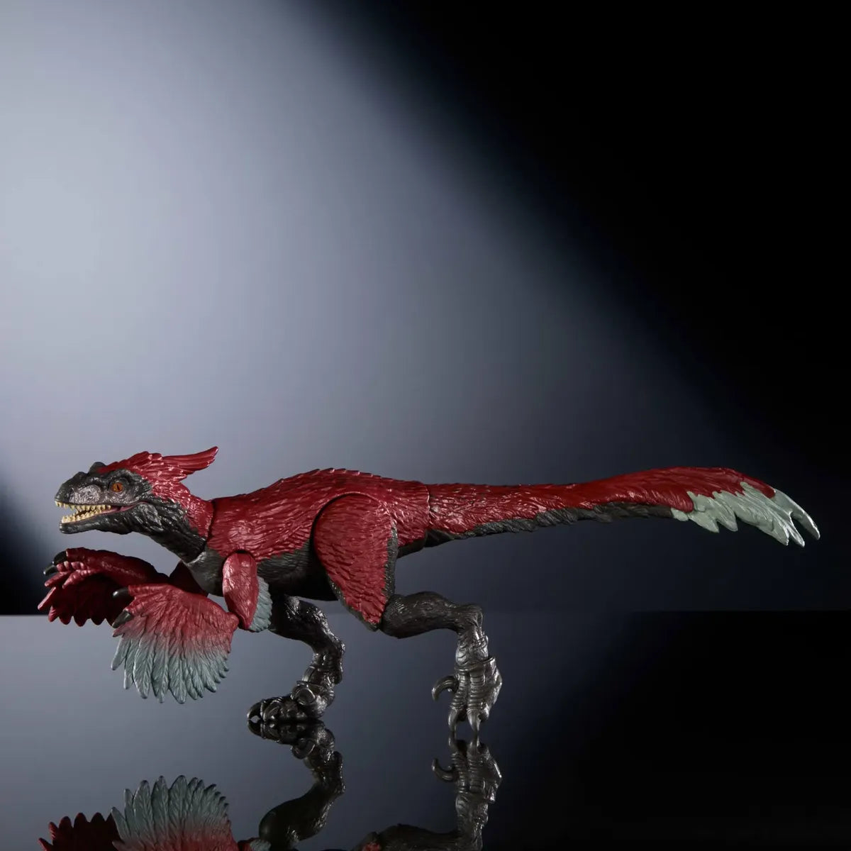 Mattel Jurassic World Hammond Collection Pyroraptor – Figura de Colección 21 cm