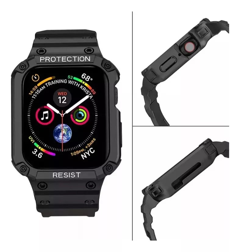 Carcasa Correa Para Apple Watch 38 40 41 Mm Y Ultra