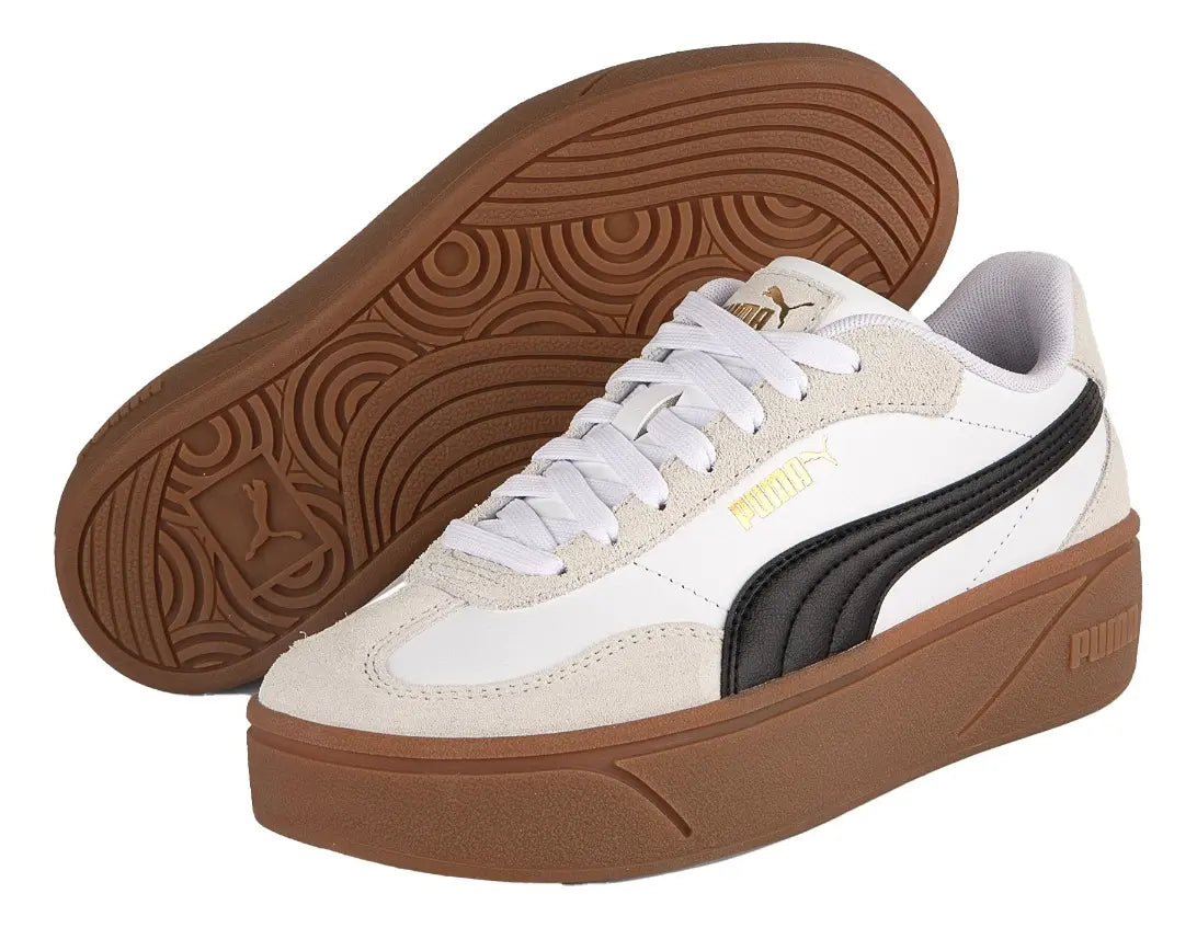 Zapatilla Mujer Negra Puma Club II Era Platform Wns