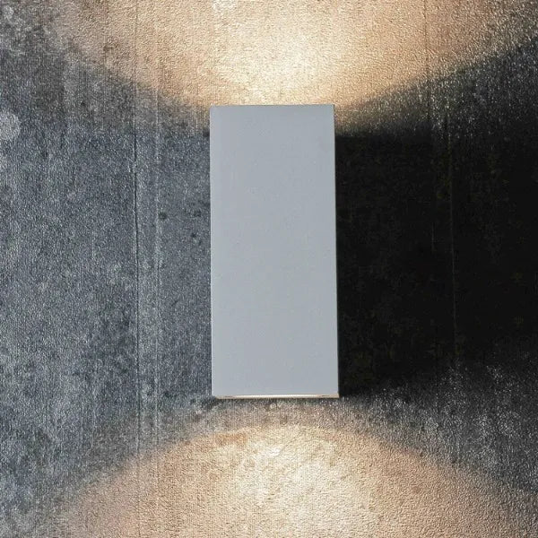 Aplique Lampara Muro Led Luz Doble Dicroico Exterior