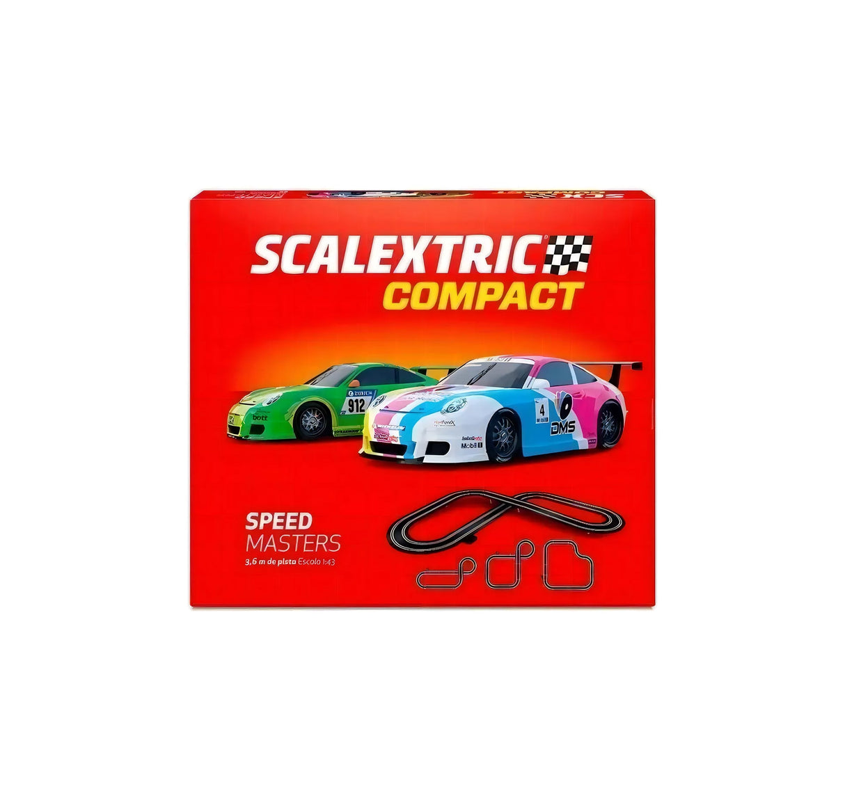 Autopista Eléctrica Scalextric Speed Master Escala 1:43 Personaje Multicolor
