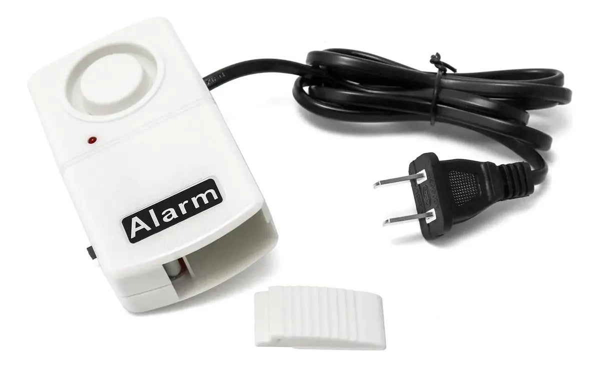 Alarma de Corte de Energía QWORK 120 dB con Indicador LED – Pack de 2